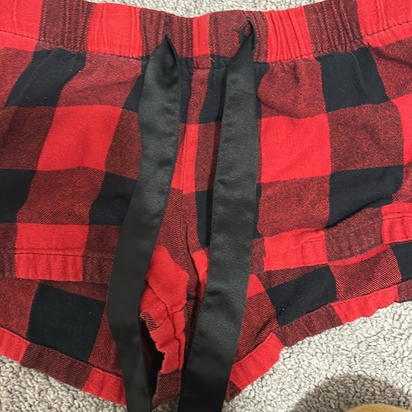 Buffalo Plaid Pajama Shorts - Picture 4 of 6